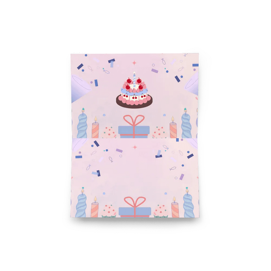 Happy & Blessed Birthday Card product image (3)