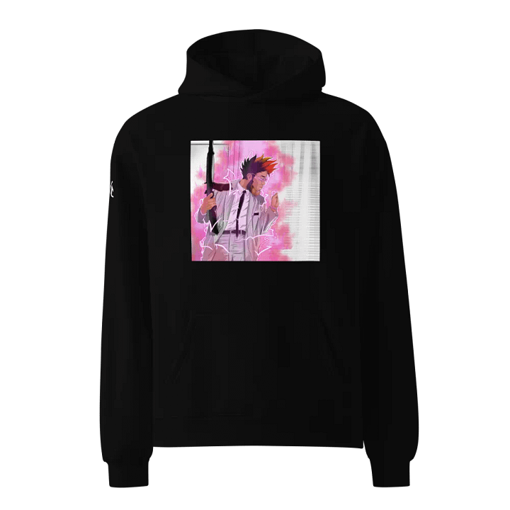 By Any Means Anime Black Hoodie product image (1)