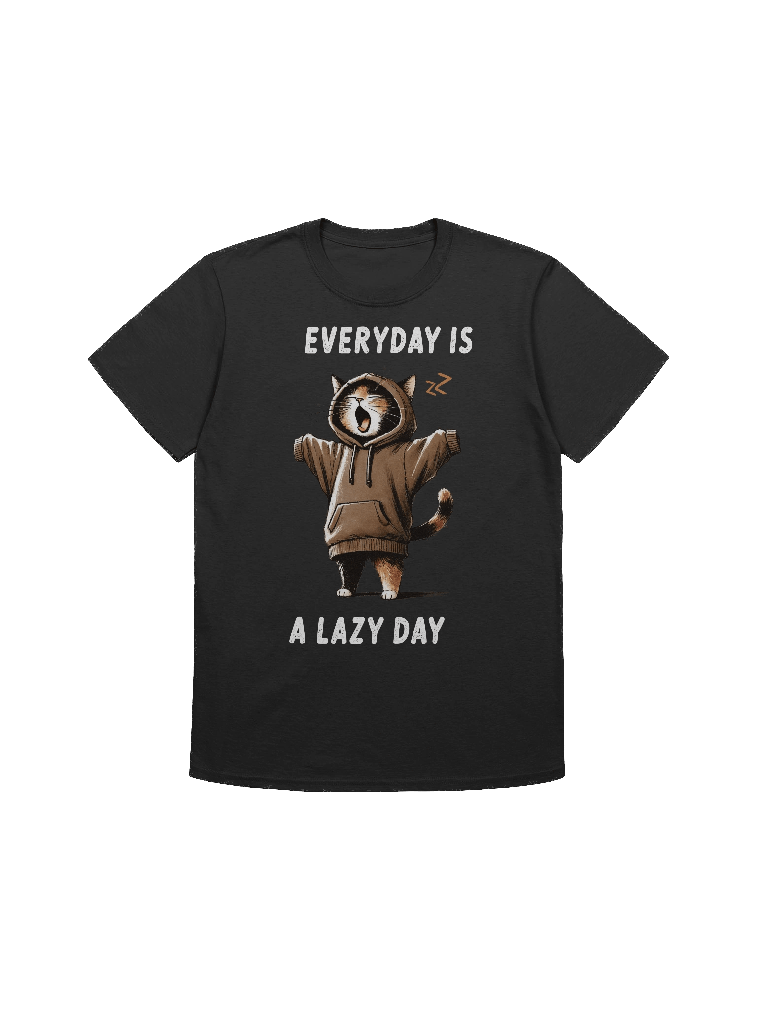 Lazy Day Cat T-Shirt product image (3)
