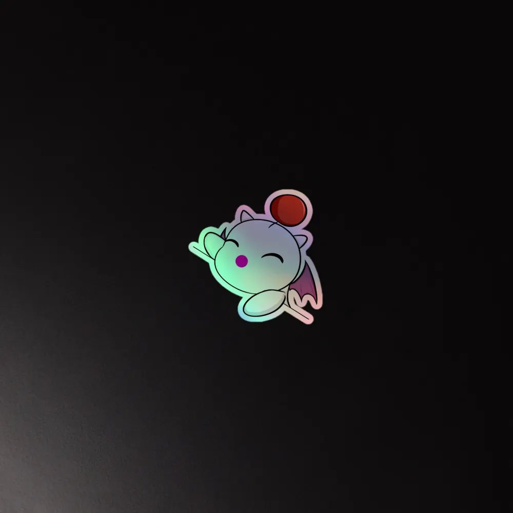 Good Moogle Holographic Sticker product image (2)
