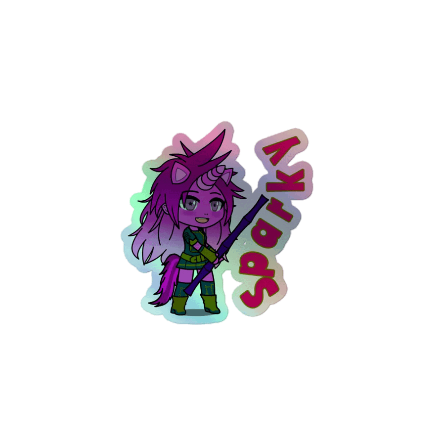 Sparky - Shadow Unicorns - rainbow sticker product image (1)