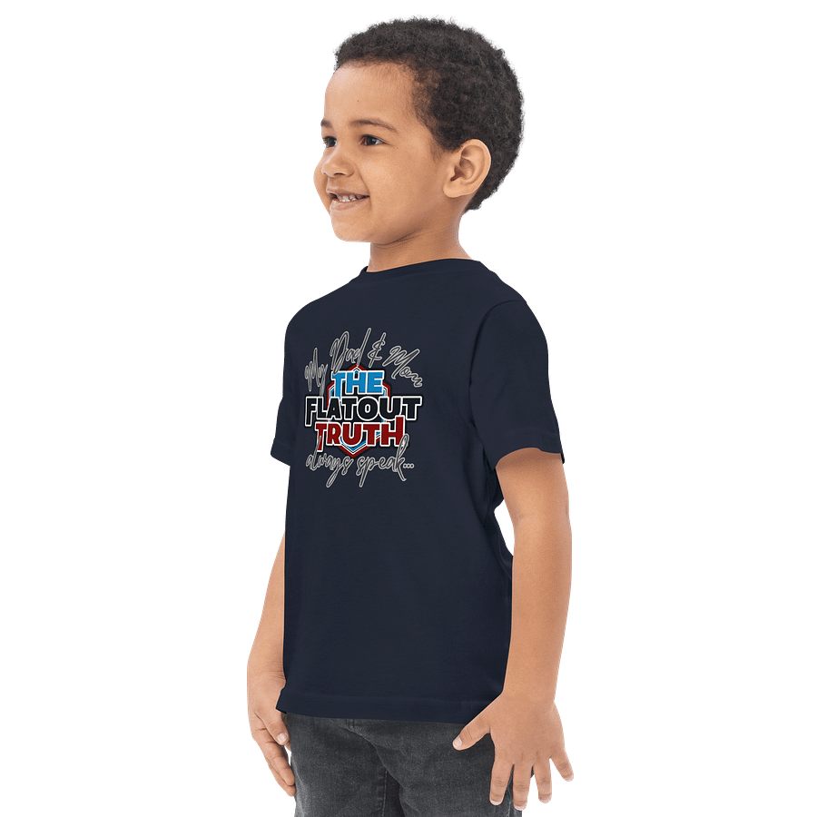 The Flat Out Truth Toddler Jersey Tee product image (3)