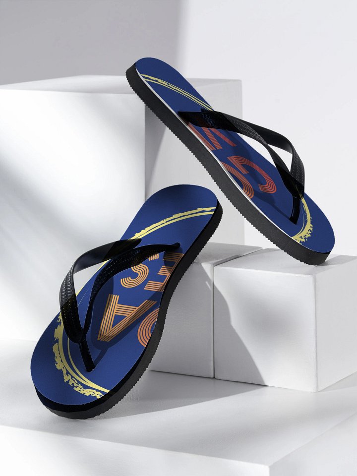 Goa Vibes Flip‑Flops Sun Circle product image (2)