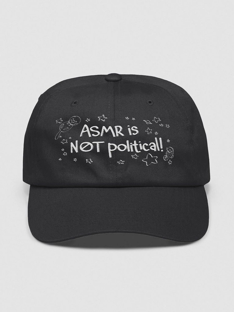 "ASMR is NOT political!" Hat product image (1)