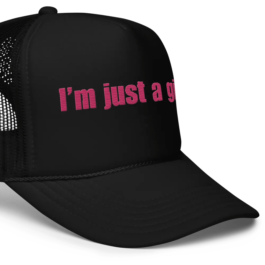 Just a girl trucker hat product image (9)
