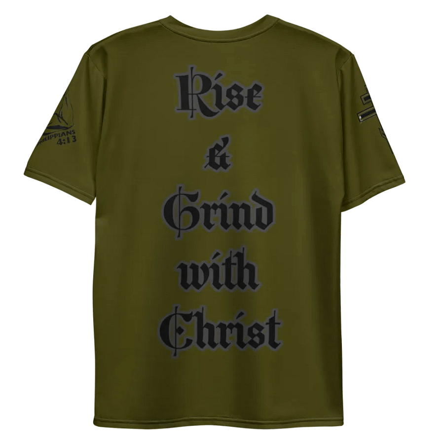 Rise & Grind T-Shirt - Olive product image (9)