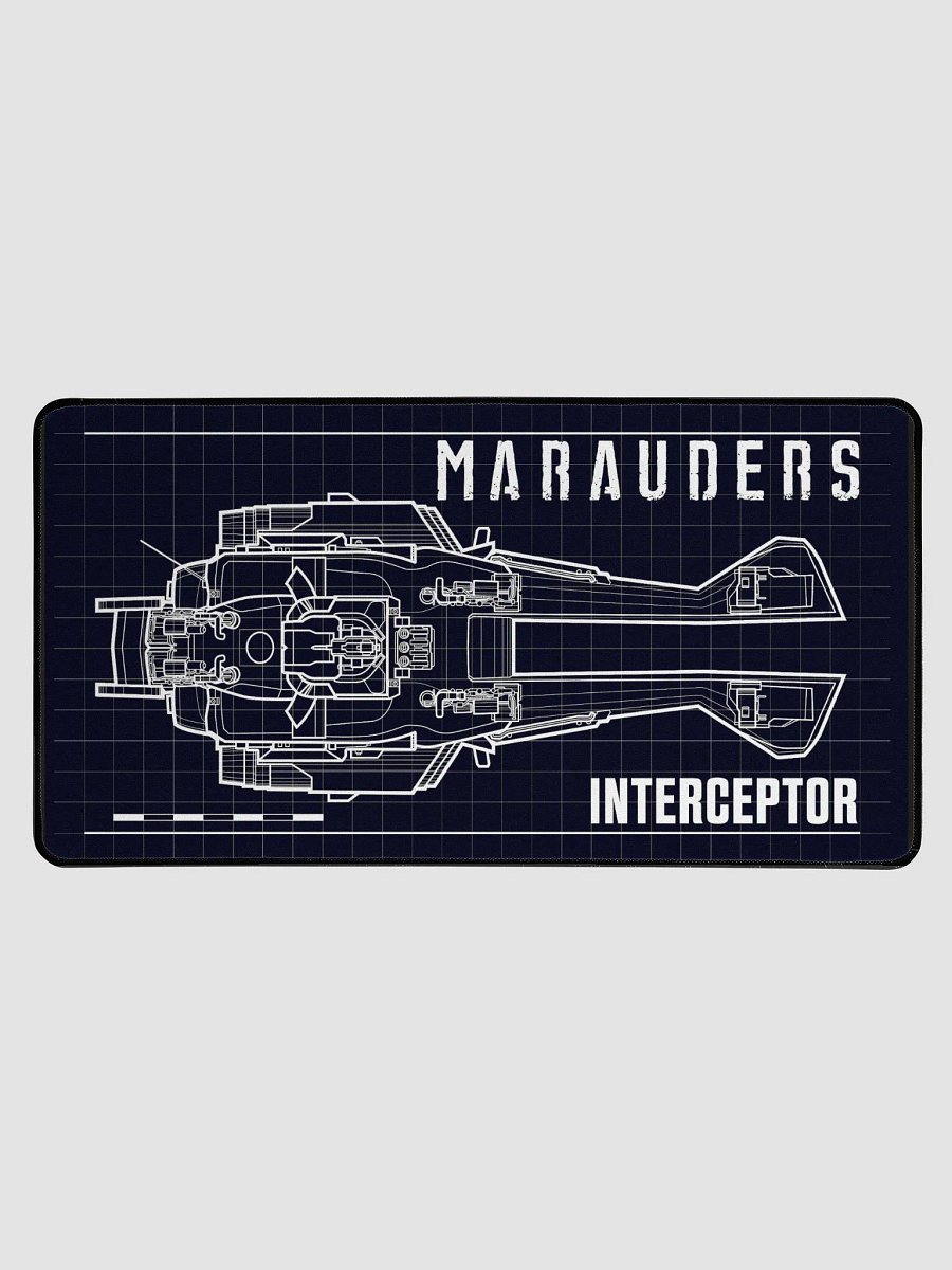 Interceptor - Desk Gaming Mouse Mat : 15.5