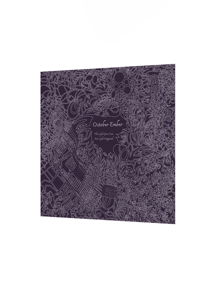 Album Cover Art Print OE's "The Light Goes Out, But Light Happened" product image (2)