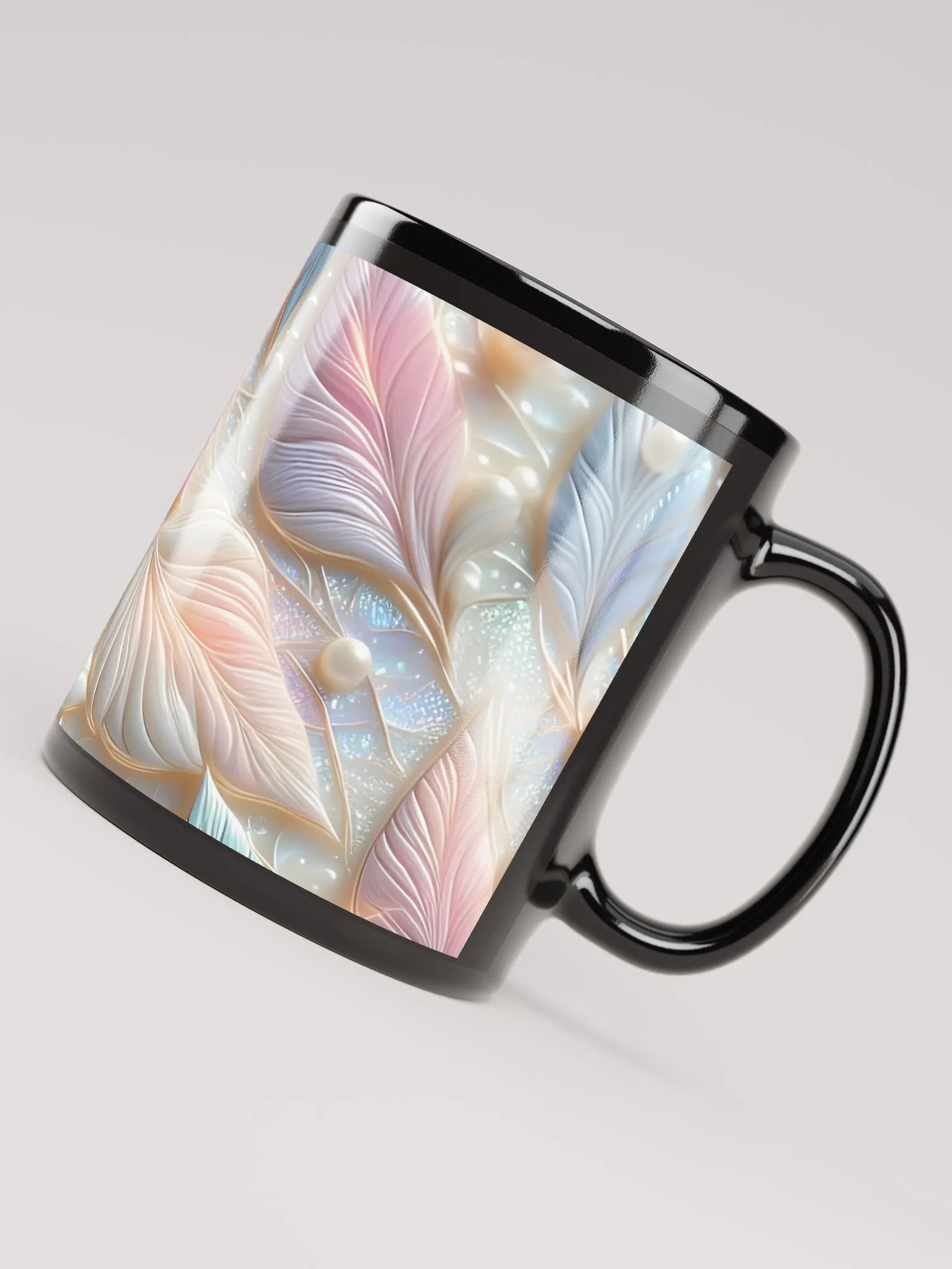 Iridescent Feathers Elegance Mug product image (7)