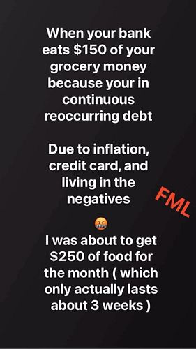 I just want to cover my bills and not worry about if I’ll have a next meal.. 
•
I dreamed of owning a bunch of land and savin...