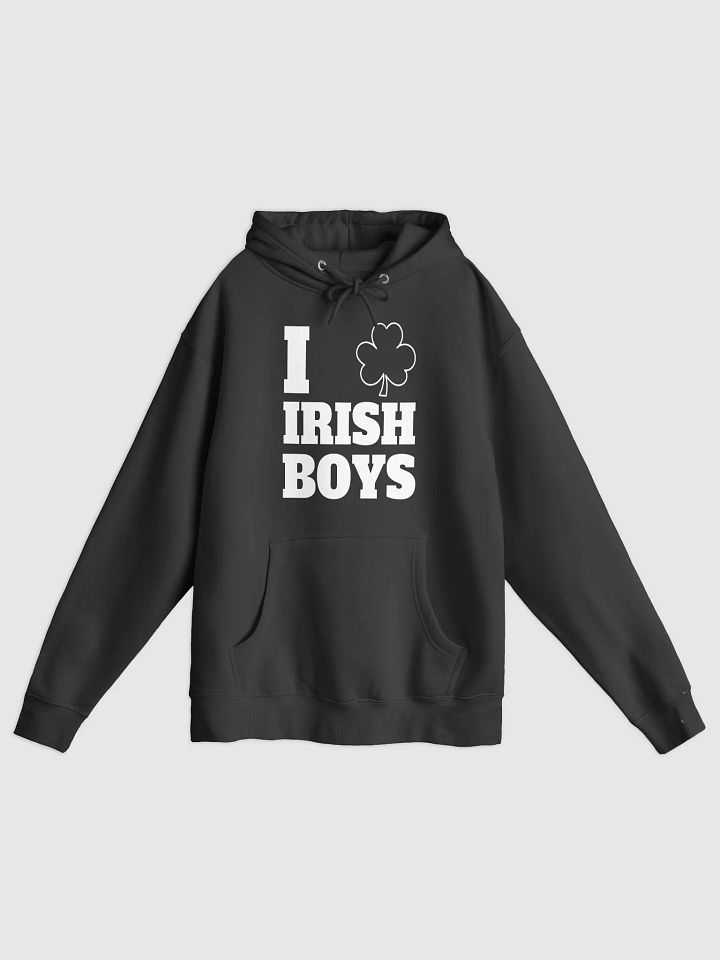 I Love Irish Boys Hoodie – St. Patrick’s Day Premium Pullover Hoodie product image (1)