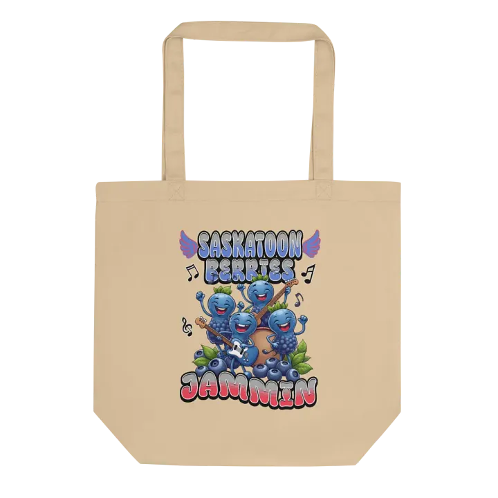 Saskatoon Berries Jammin Eco-Friendly Tote Bag product image (1)