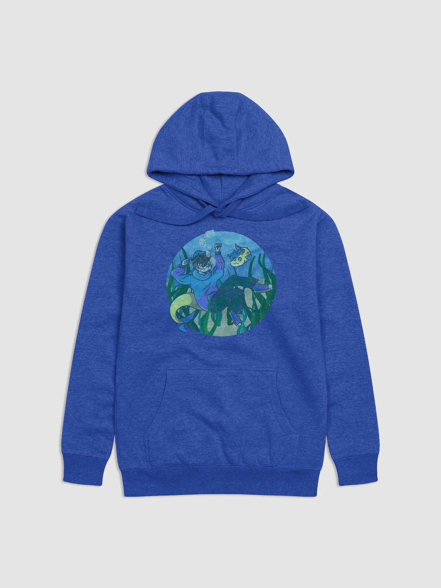 PufferBlue Hoodie product image (1)
