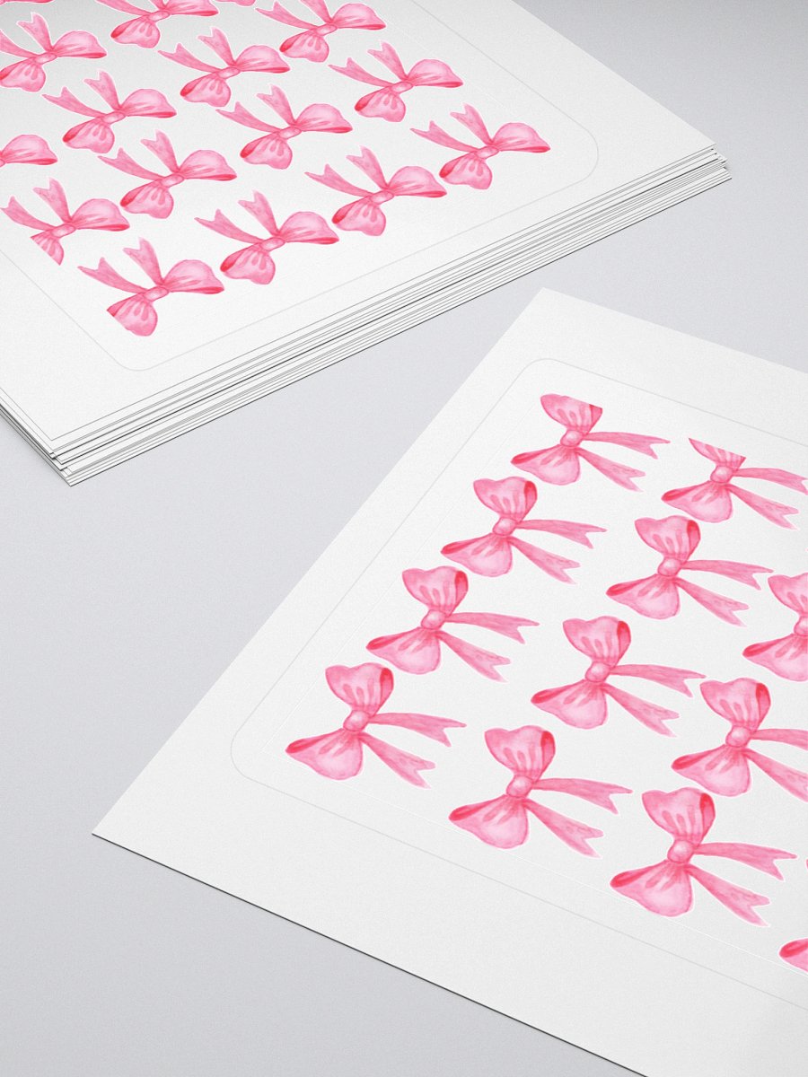 Symphony of Pink Bows Stickers product image (10)