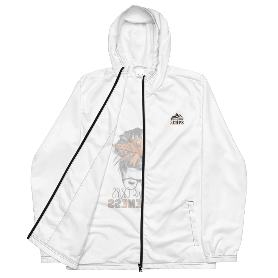 CRPS/RSD Awareness Messy Bun Windbreaker product image (3)