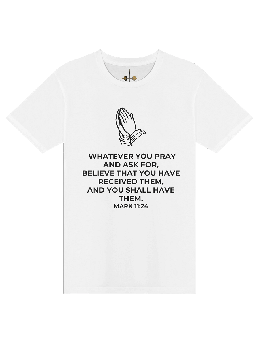 Mark 11:24 Unisex Tee [Dark] product image (2)