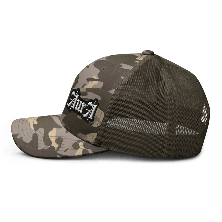 California Gothic Camo Trucker Hat product image (3)