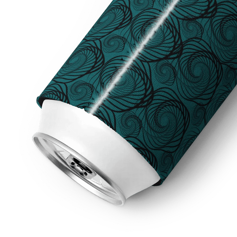 Swirling Teal Can Cooler product image (11)