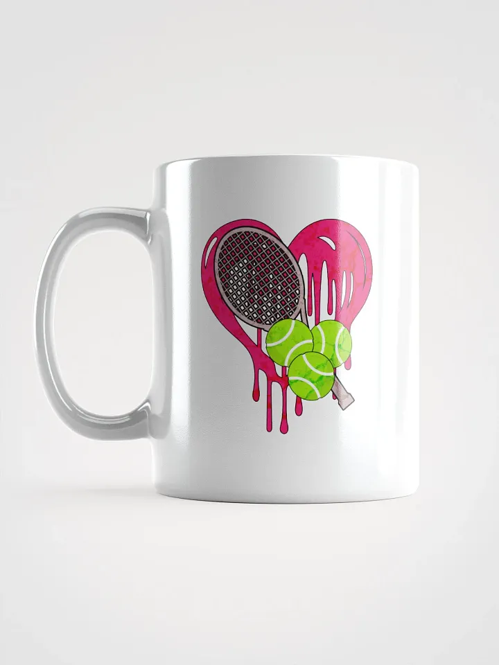 Heart Tennis Love Mug product image (1)