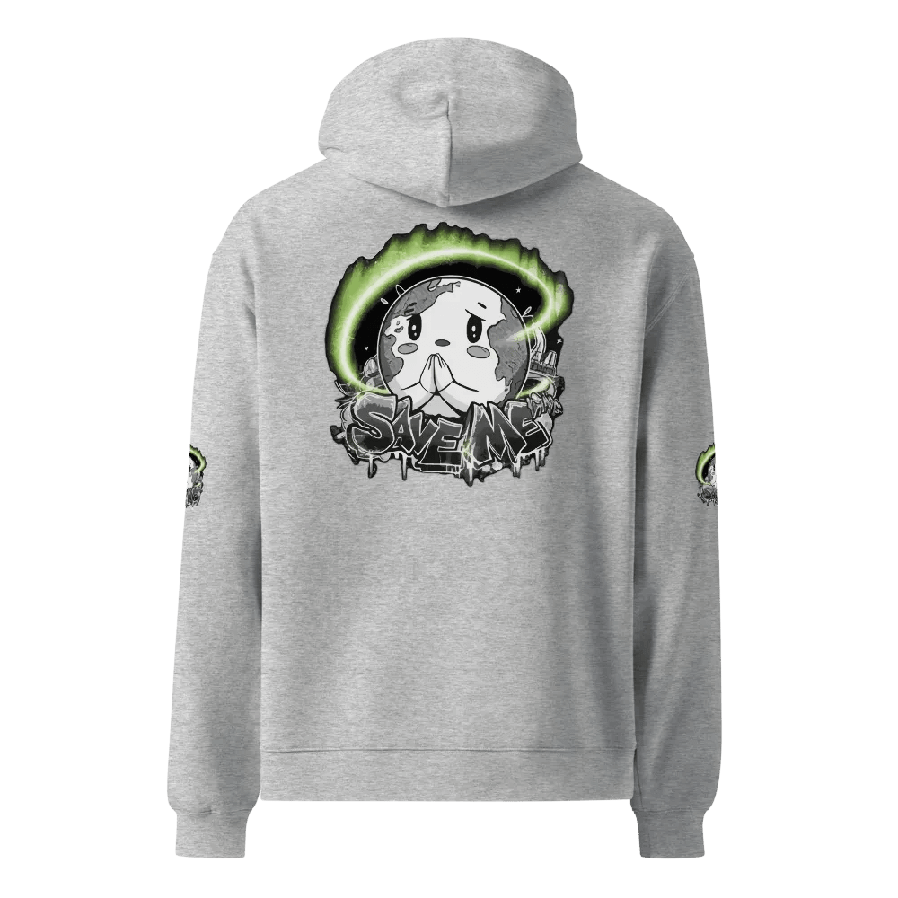 Save Me Unisex Premium Oversized Hoodie | Bold Style for a Greener Future product image (11)