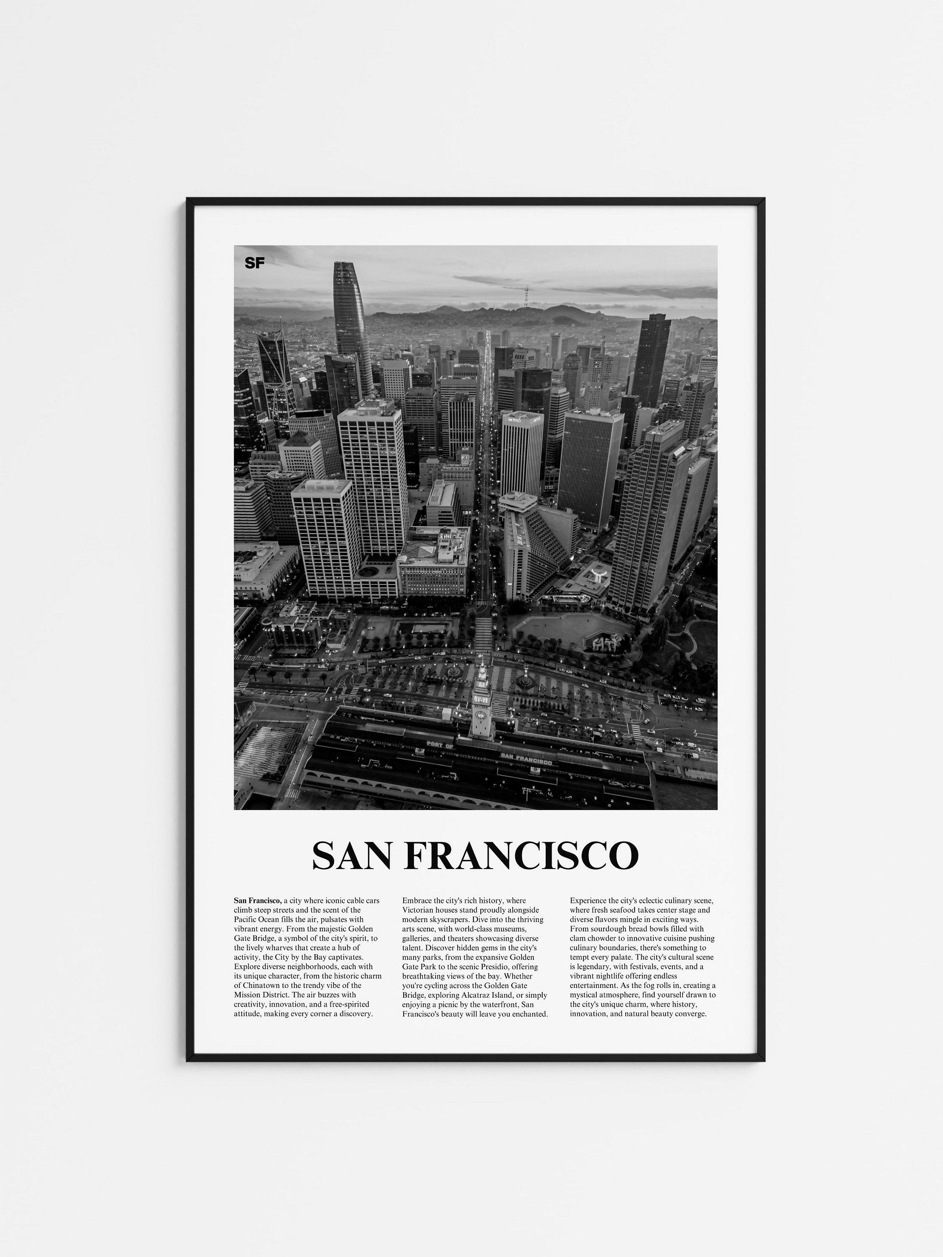 San Francisco 03 Newspaper Poster product image (1)