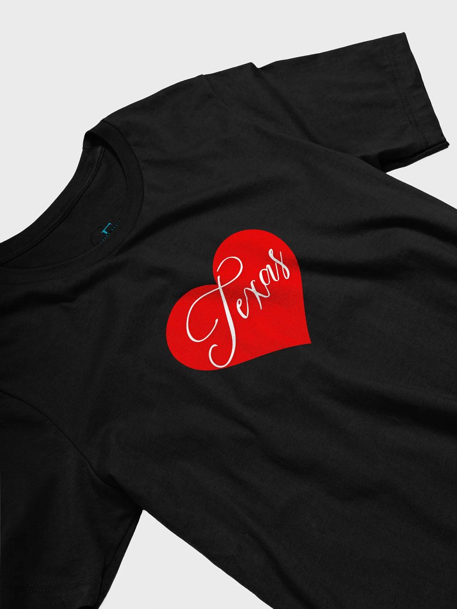 ❤️ Texas Love Script T-Shirt | Bella+Canvas Unisex Tee | Heartfelt Design for True Texans product image (23)