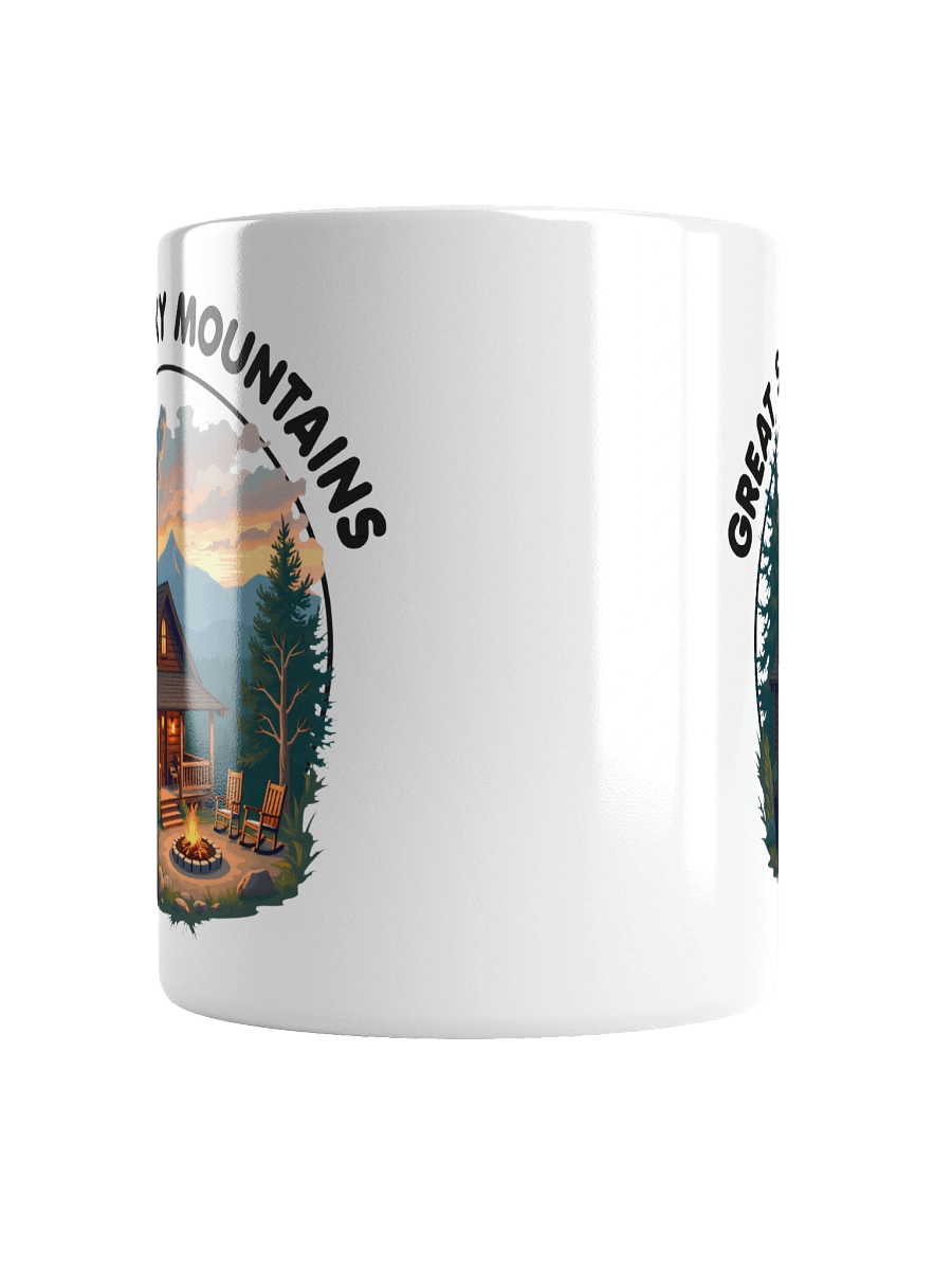 Great Smoky Mountains - Bear and Cabin Mug product image (18)