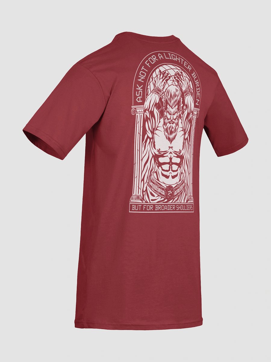 Atlas Gym Gear WHITE - Heavy Tee product image (8)