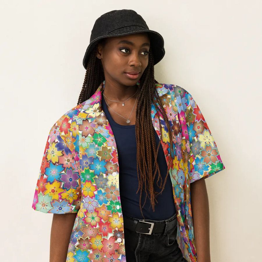 Blossom in Style: Flowered Shirt product image (6)
