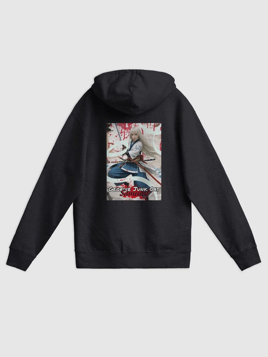 SAMURAI THREE Back Print Zip-Up Hoodie (US SHIPPING) product image (1)