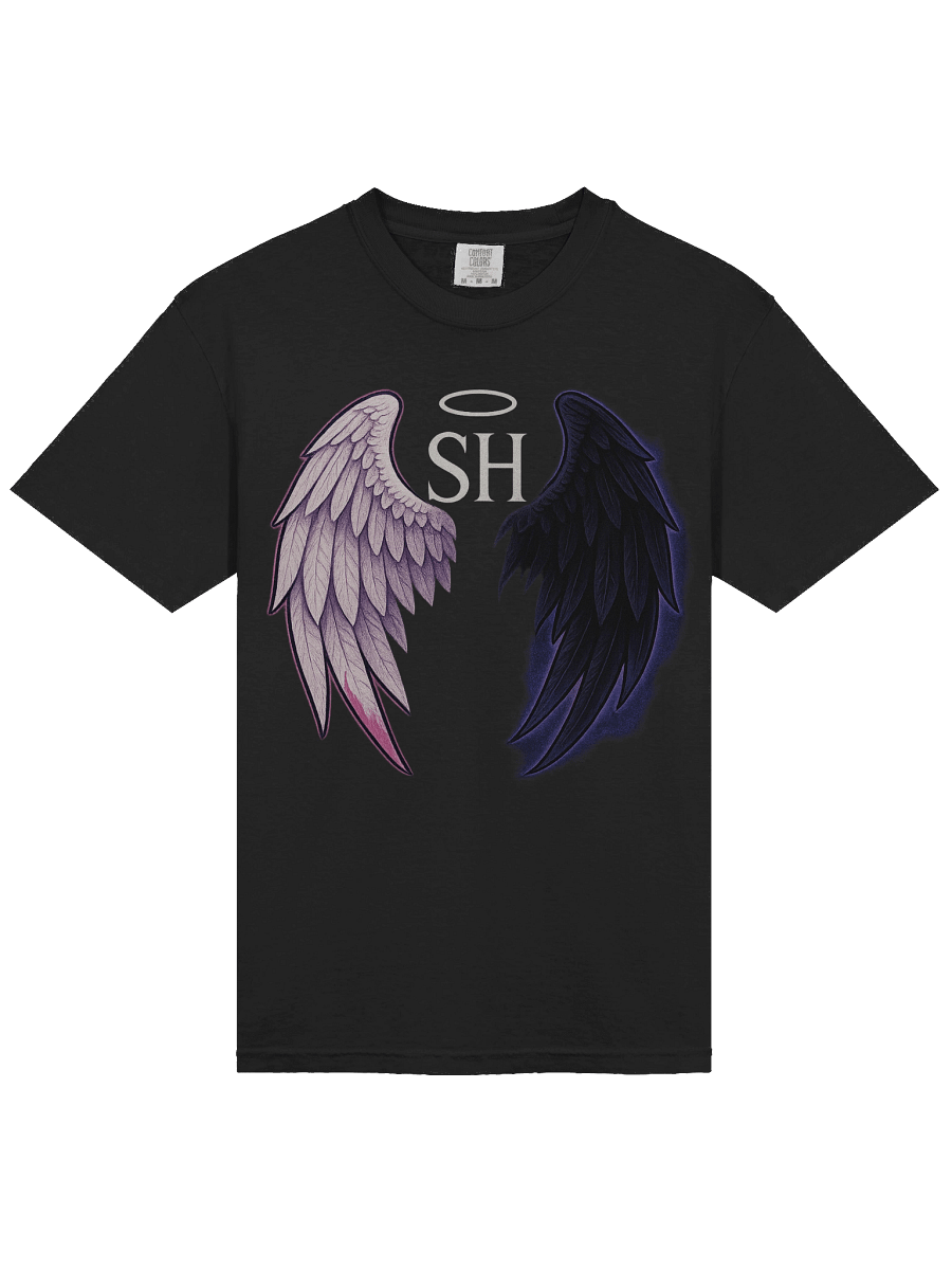 Split Haloz – Fallen Halo Tee 🪽🖤 product image (3)