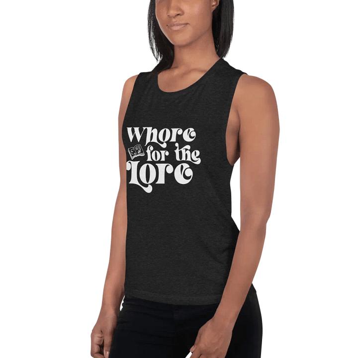 Whore for the Lore Flowy Muscle Tank product image (2)