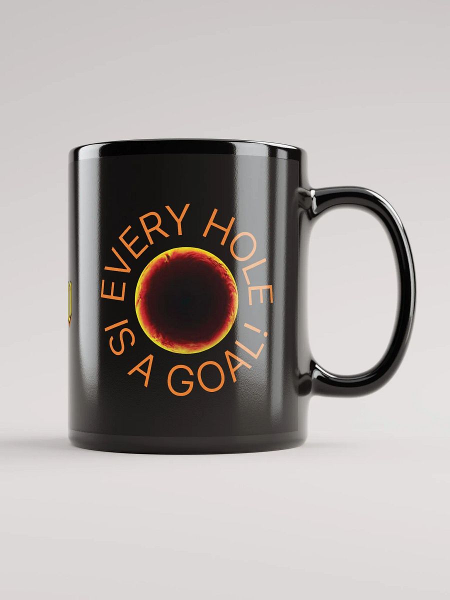 Every Hole Is A Goal! - Black Mug product image (4)