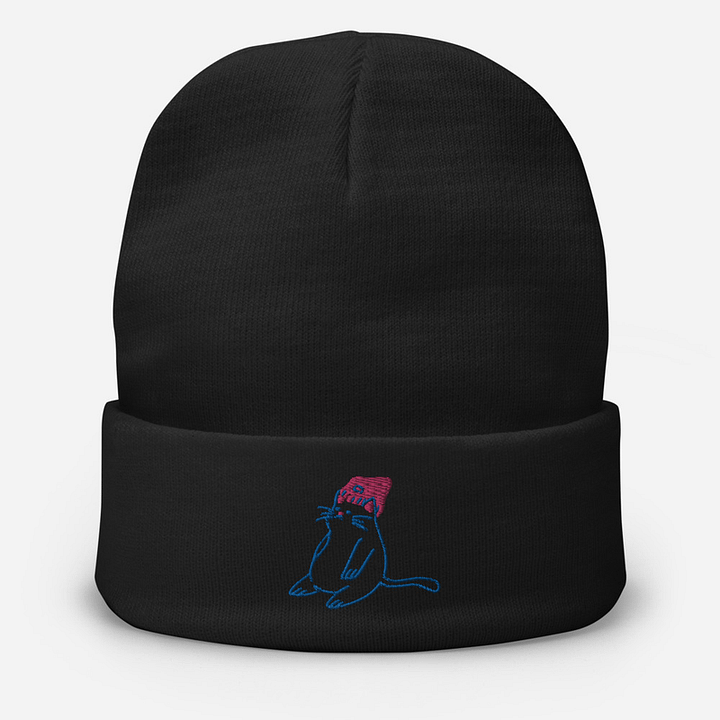 Mira's Friends Embroidered Beanie product image (1)