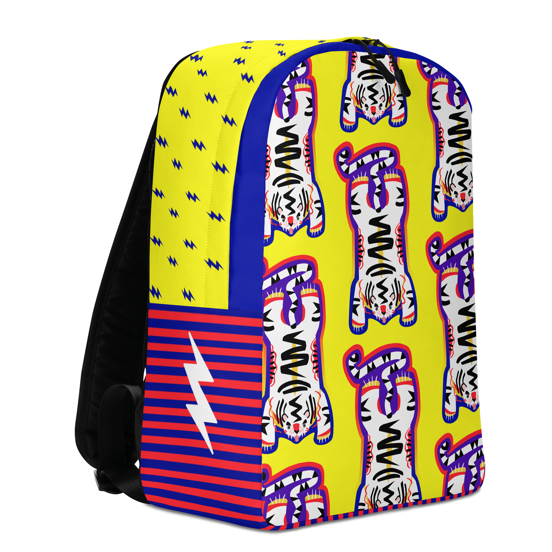 Purple & Yellow Tiger Backpack - Electric Tiger Club product image (3)
