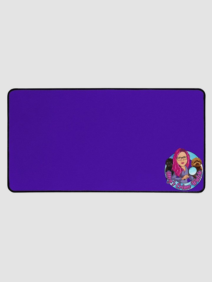 Meg's Crime Watch Logo Desk Mat product image (1)