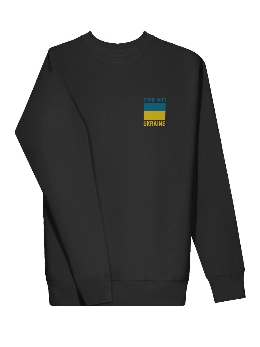 Stand with Ukraine Flag Sweatshirt product image (45)
