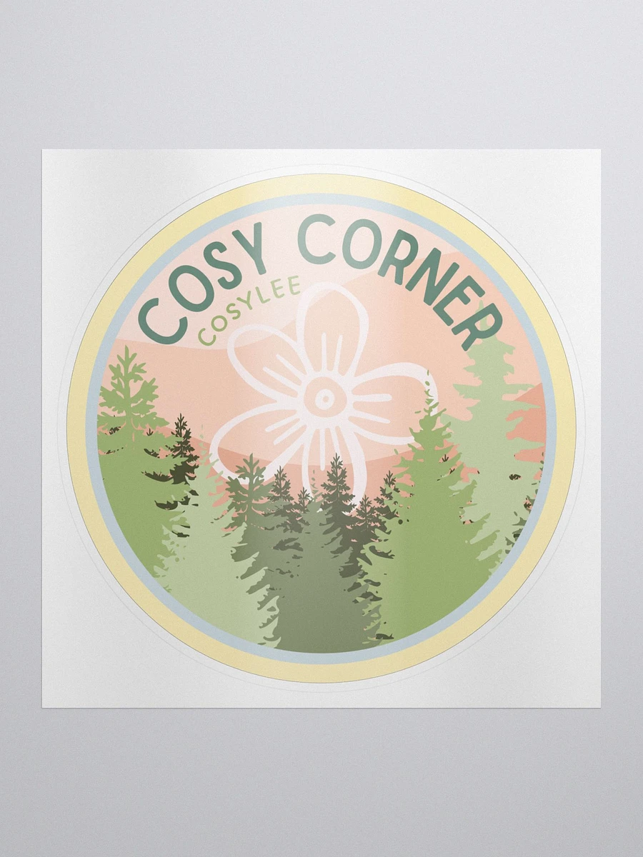 cosy corner logo sticker product image (1)