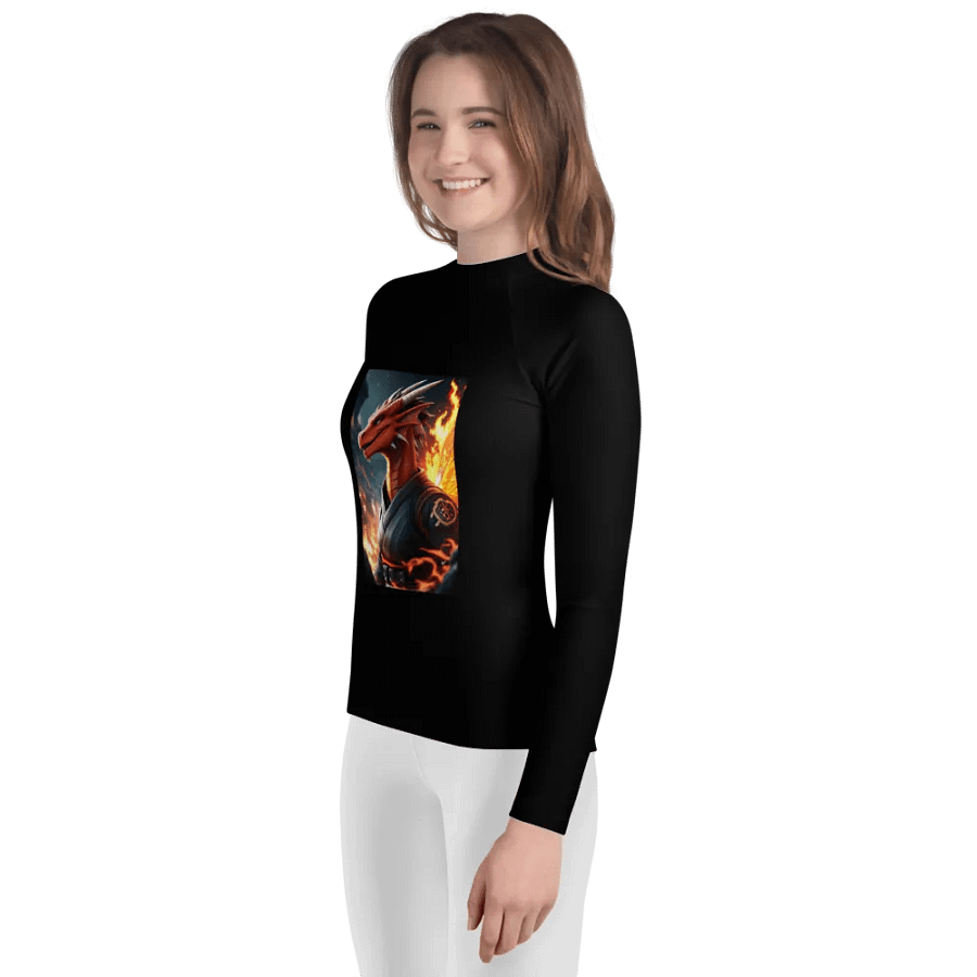 Dragonfire Youth Rash Guard product image (7)