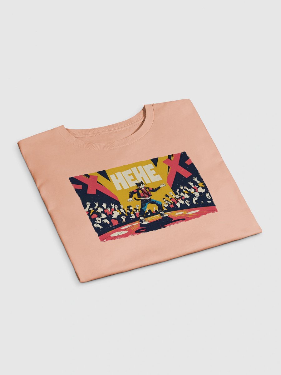 Cat Rockstar | 'X HEHE X' | Women's Premium Crop Top product image (3)