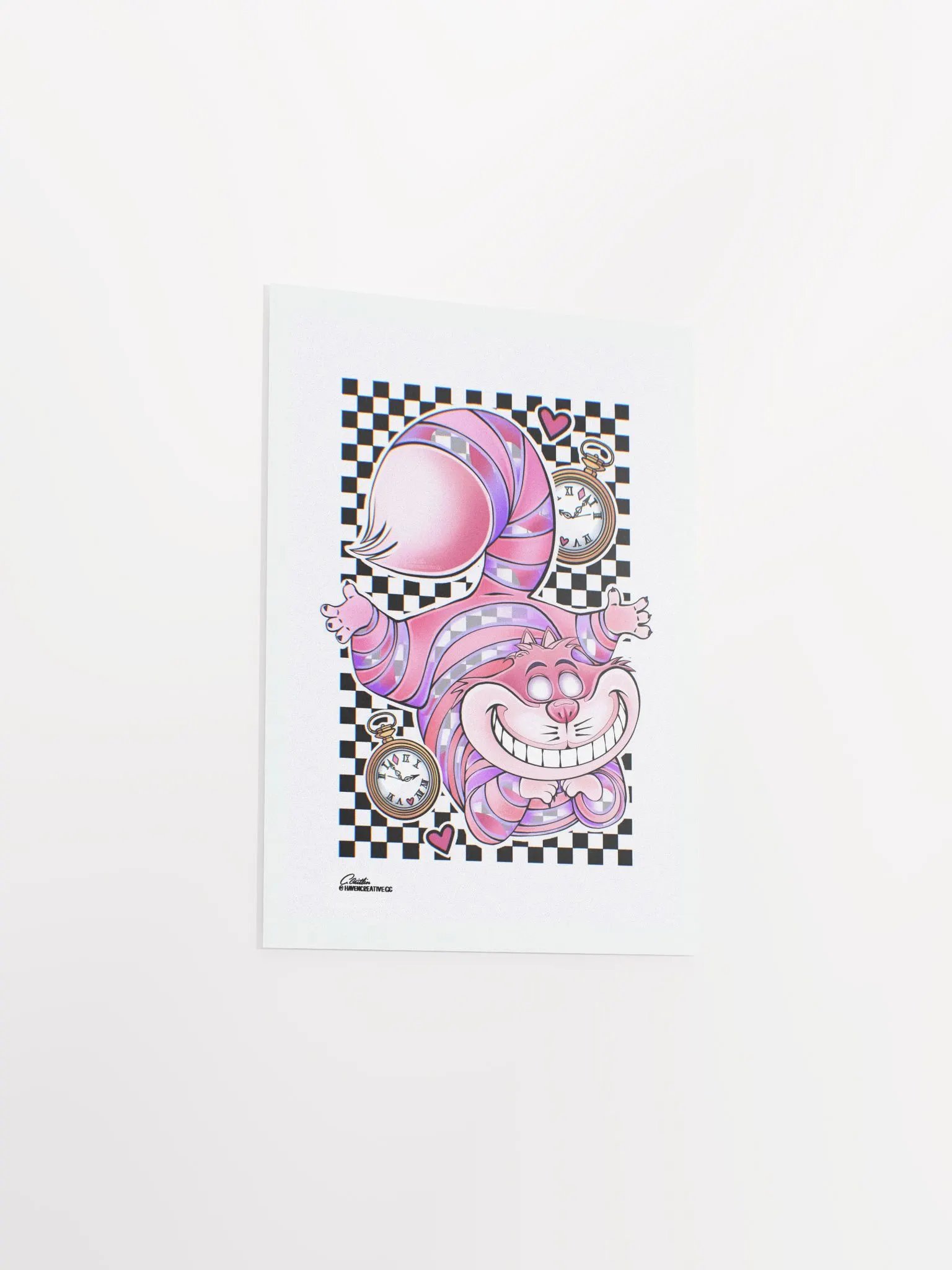 "Wonderland Cheshire Cat" Poster product image (9)