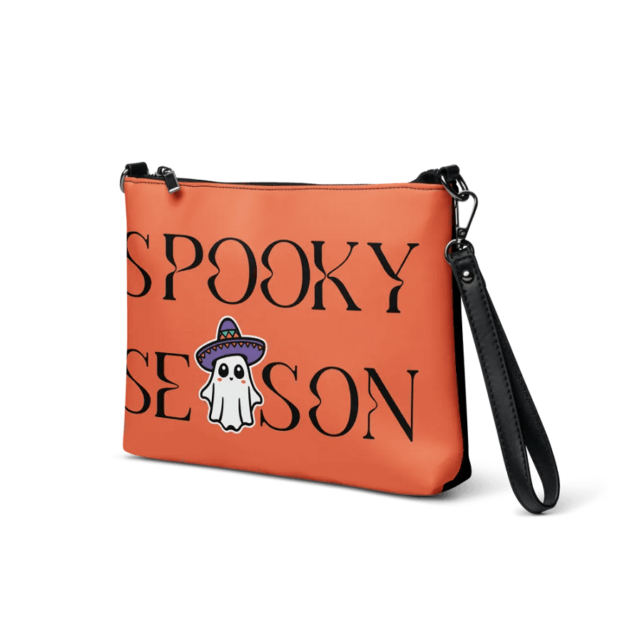 Spooky Season Sombrero Ghost Flip-Sided Faux Leather Crossbody Bag product image (4)