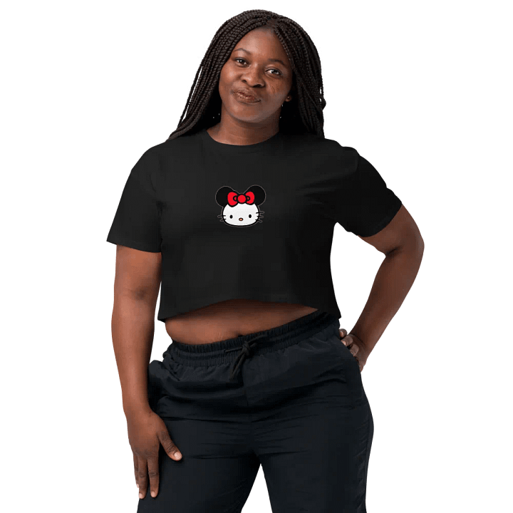 Hello Kitty x Minnie Crop Top (Red Bow) product image (1)