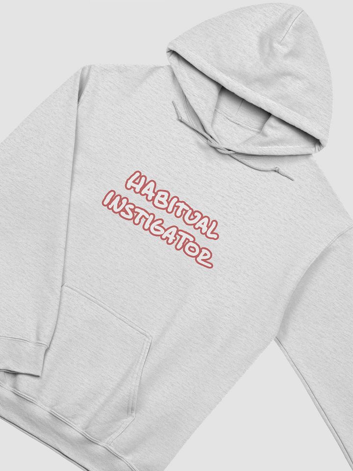 HABITUAL INSTIGATOR (lined design, #CB5F5F) classic hoodie product image (1)