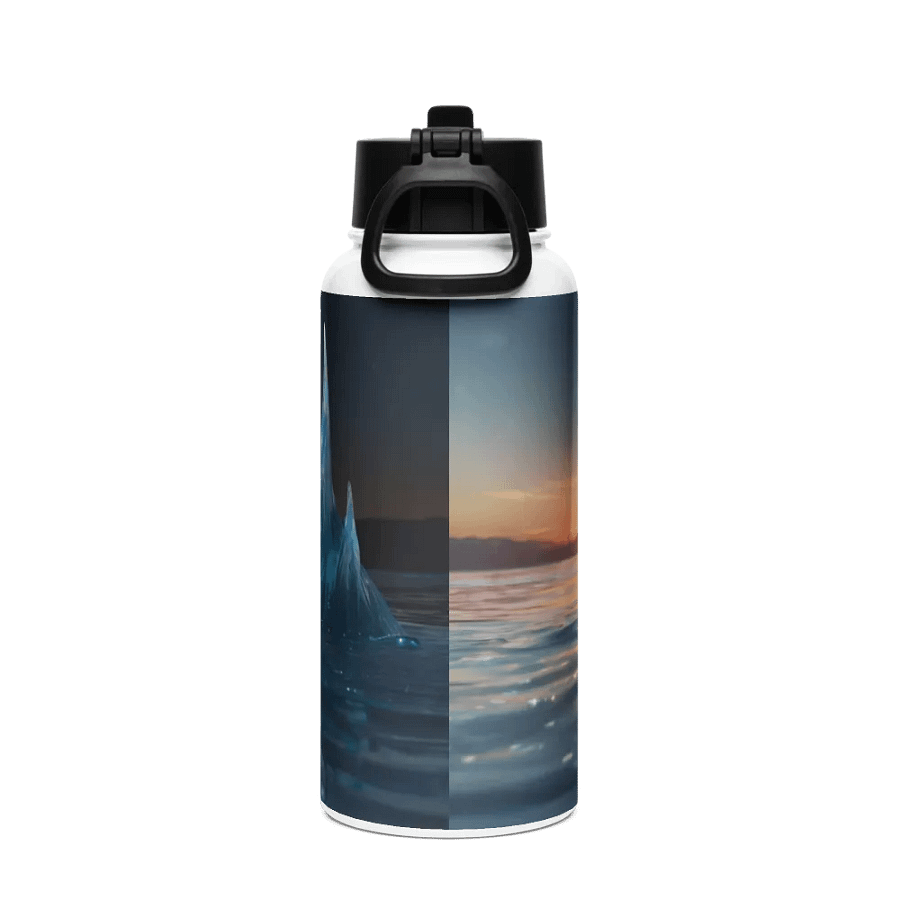 Ethereal Leviathan Metal Bottle with straw product image (2)