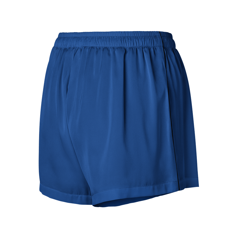 Midnight Veil Designs Gothic Dark Cerulean Blue All-Over Print Women's Pyjama Shorts product image (3)