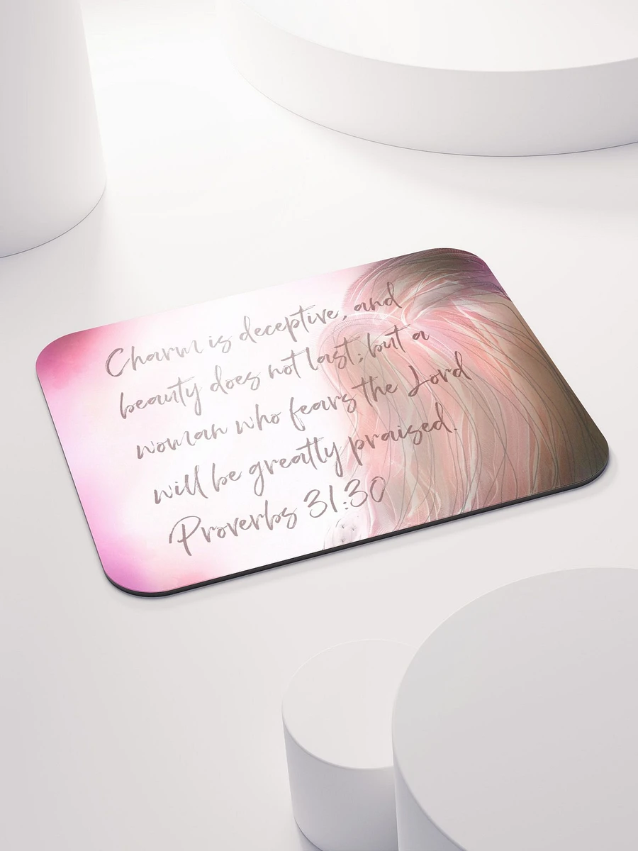 Proverbs 31:30 Bible Quote Mouse Pad product image (4)