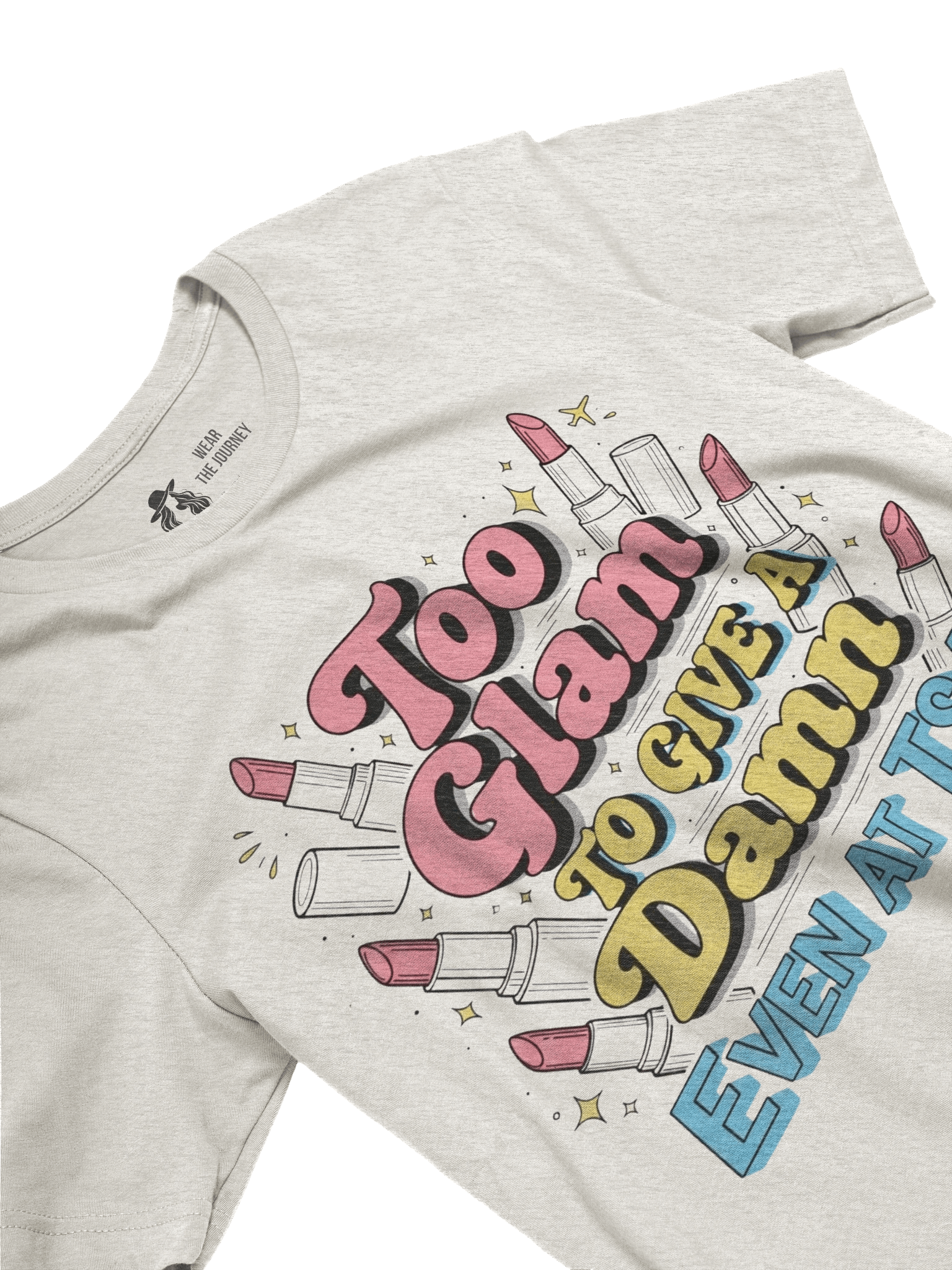 Sassy Airport Traveller Tee - Too Glam to Give a Damn Even at TSA T-Shirt product image (21)