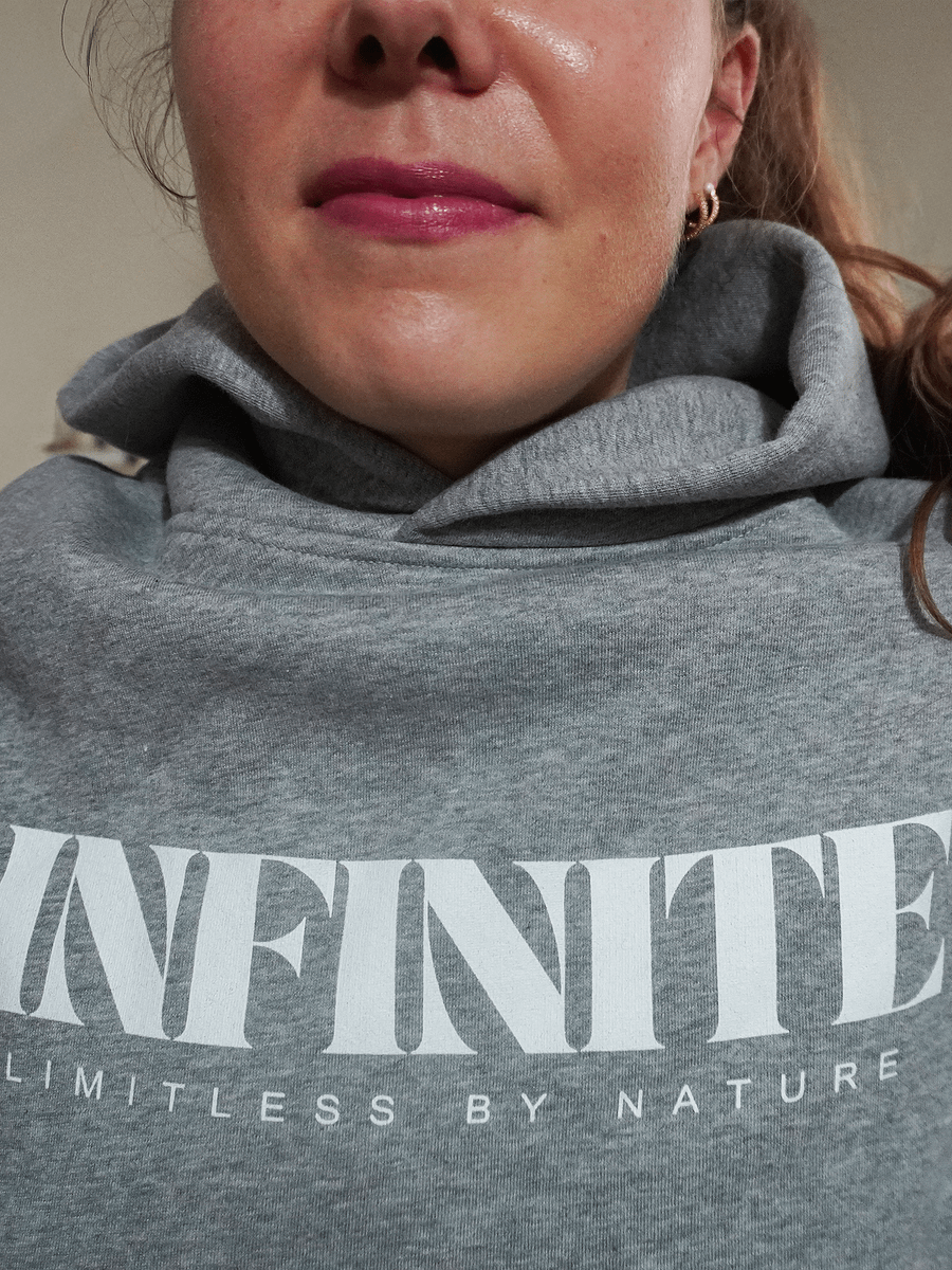 INFINITE Sweatshirt | Gray Version | Heavy & Comforting product image (3)