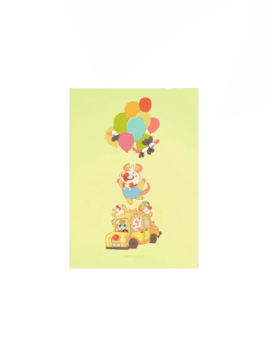 Clown Possum Print product image (2)